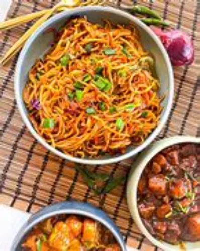 Veg Triple Noodles